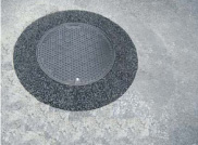 マンホール廻り補修